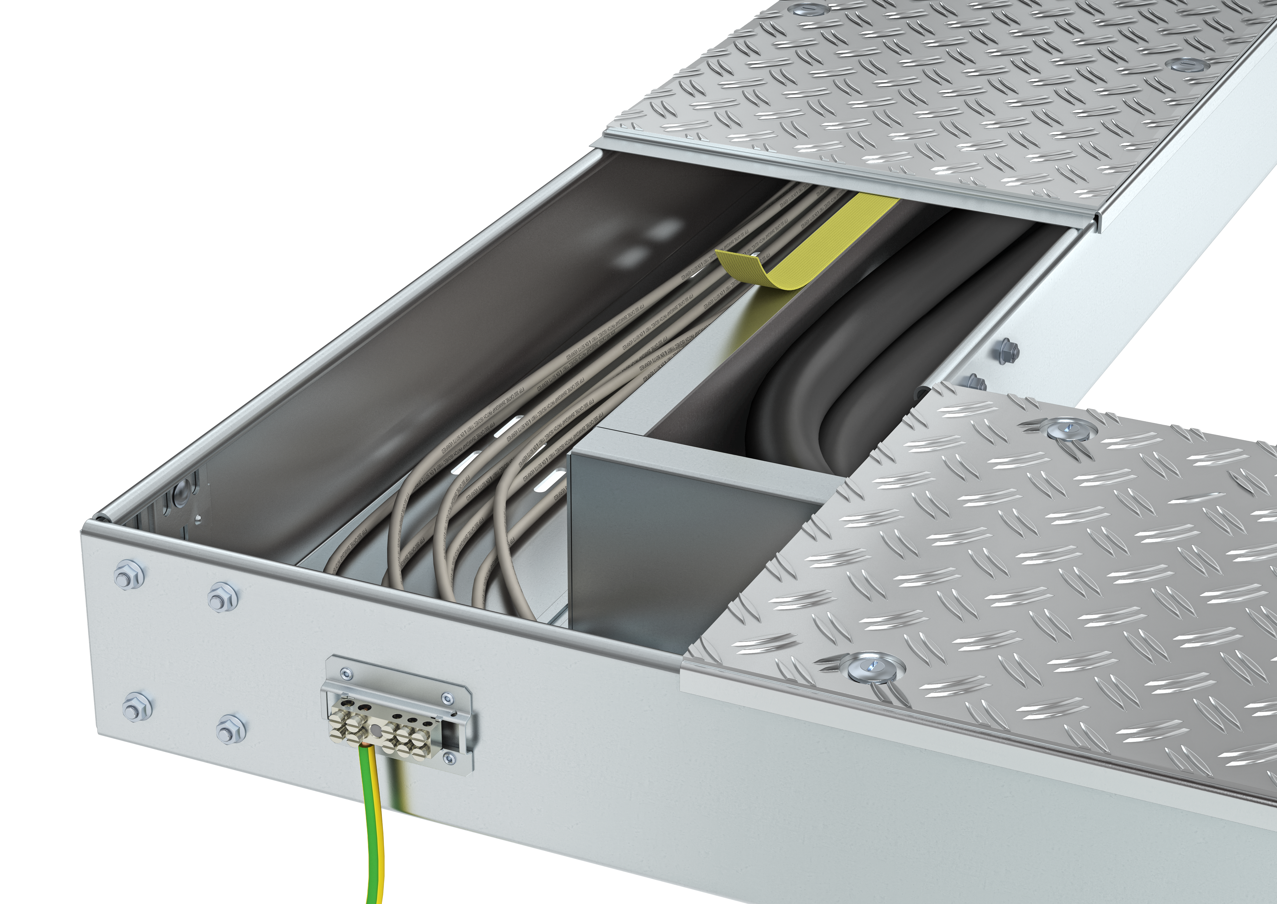 Cable Tray – Under Surface Mounted